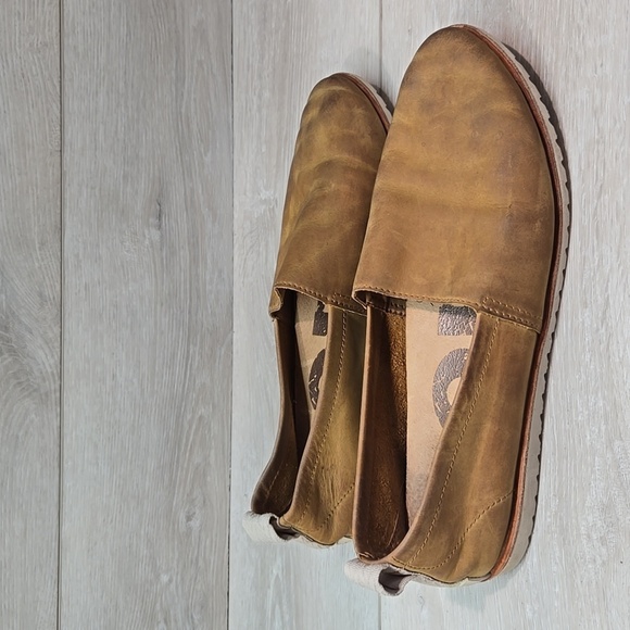 Sorel Women Ella Leather Loafer Slip on shoes sz 9 - Picture 2 of 10